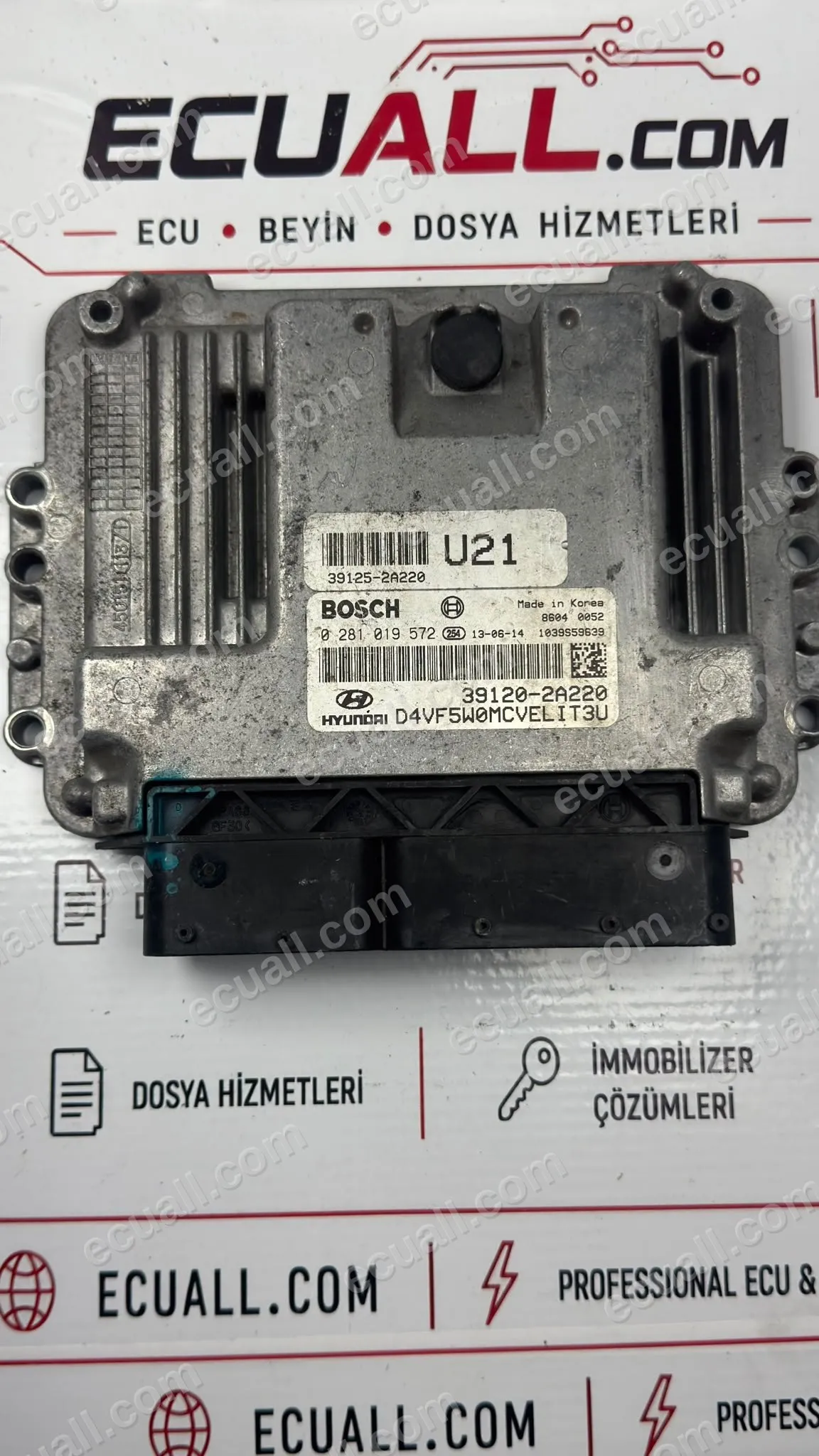 Hyundai i40 Motor Beyni Bosch EDC17C08 0281019572 39120-2A220 Hyundai i40 Motor Beyni Bosch EDC17C08 0281019572 39120-2A220
