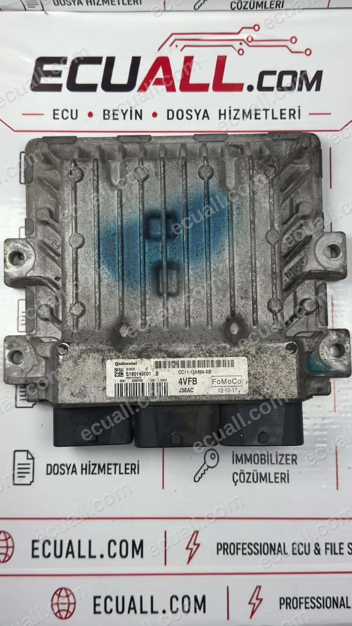 Ford Transit 2.2 Euro 5 Motor Beyni Continental SID208 CC11-12A650-AB Ford Transit 2.2 Euro 5 Motor Beyni Continental SID208 CC11-12A650-AB