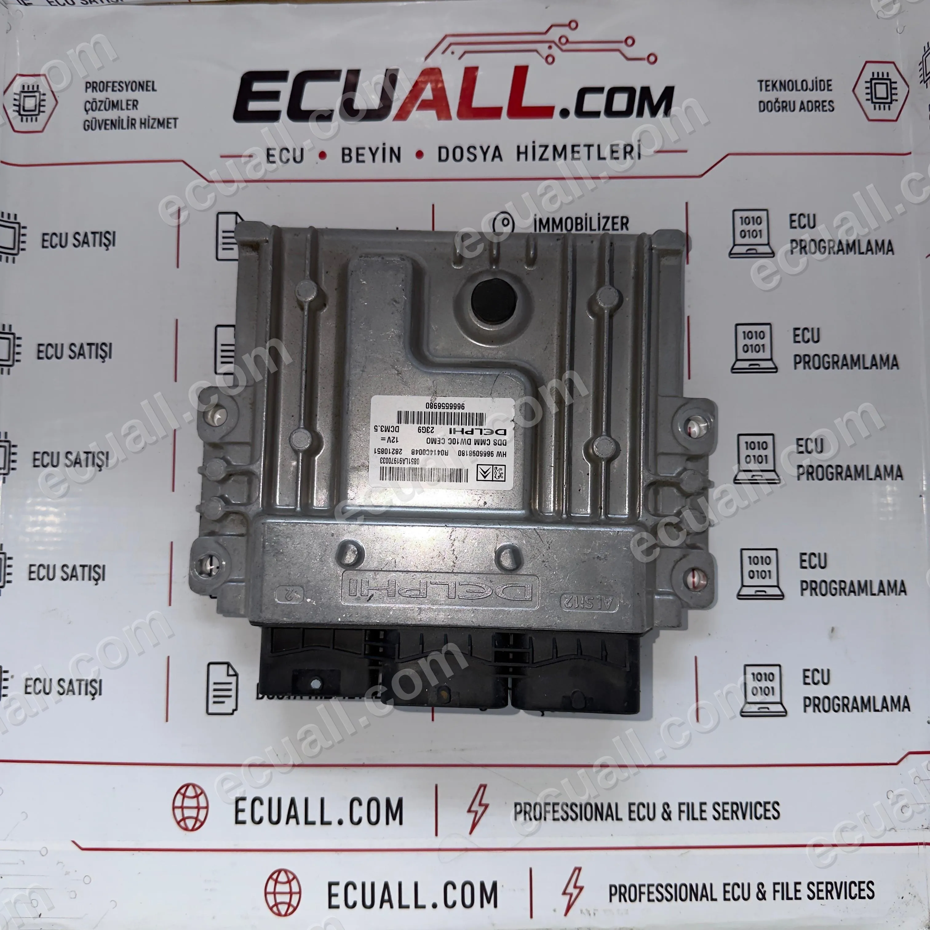 Peugeot 3008 / 5008 2.0 HDi Motor Beyni Delphi 9666556980 9666098180 Peugeot 3008 / 5008 2.0 HDi Motor Beyni Delphi 9666556980 9666098180