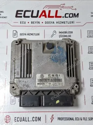 Volkswagen Golf 5 1.4 FSI Motor Beyni Bosch MED9.5.10 0261S02004 03C906056H